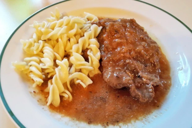 Photo of Rindsschnitzel mit saft