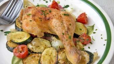 Photo of Hühnerkeulen aus dem ofen