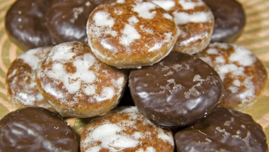 Photo of Lebkuchen mit schokoladenglasur