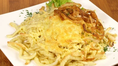 Photo of Einfache käsespätzle