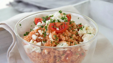 Photo of Tomatencouscous mit feta