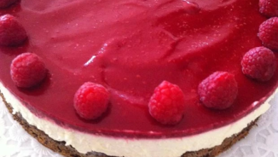 Photo of Topfen-himbeer torte