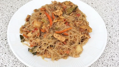 Photo of Wok-gemüse mit glasnudeln