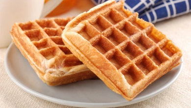 Photo of Waffeln mit joghurt