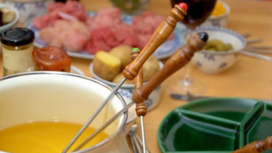 Photo of Fleischfondue mit suppe