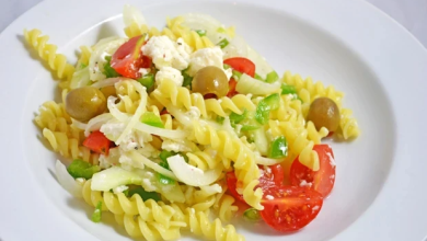 Photo of Griechischer nudelsalat