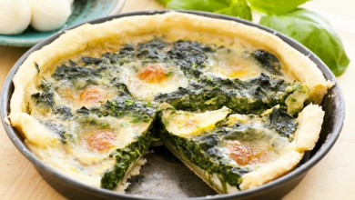 Photo of Tarte mit spinat und schafskäse