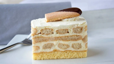 Photo of Malakoffschnitte mit biskotten