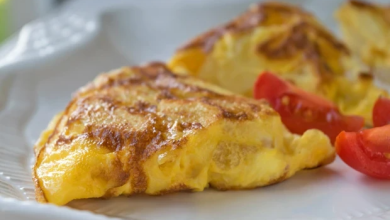 Photo of Omelette von kartoffeln, zwiebeln und peperoni