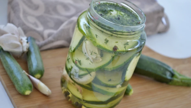 Photo of Eingelegte zucchini