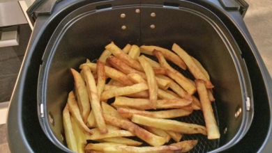 Photo of Pommes frites aus der heissluftfriteuse