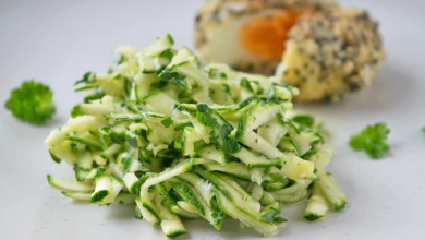 Photo of Roher zucchinisalat