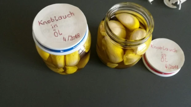 Photo of Knoblauch in öl eingelegt