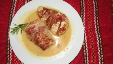 Photo of Hühnerbrust mit speck