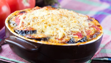 Photo of Vegetarisches moussaka mit kartoffeln