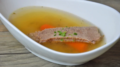 Photo of Rindsknochensuppe