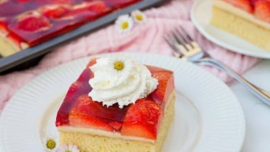 Photo of Erdbeerkuchen vom blech