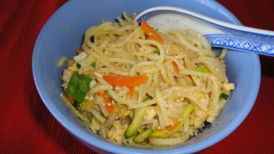 Photo of Asiatische nudelpfanne