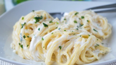Photo of Spaghetti alfredo