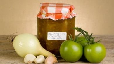 Photo of Grüne tomaten chutney