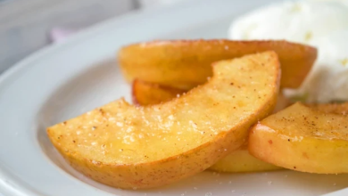 Photo of Karamellisierte apfelspalten