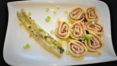 Photo of Schinken-Pfannkuchen zu Spargel