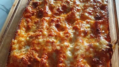 Photo of Cannelloni mit Hackfleisch – Frischkäse – Füllung