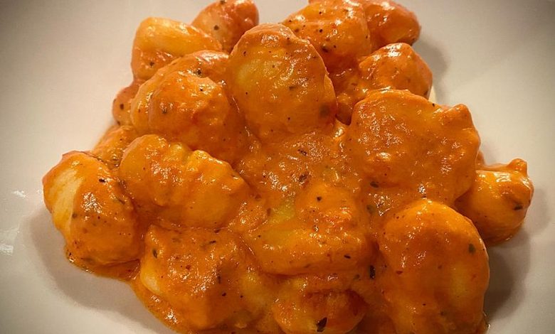 Photo of Gnocchi aus dem Ofen in Paprika-Tomaten-Sauce
