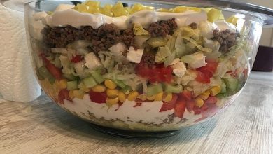 Photo of Uschis griechischer Schichtsalat