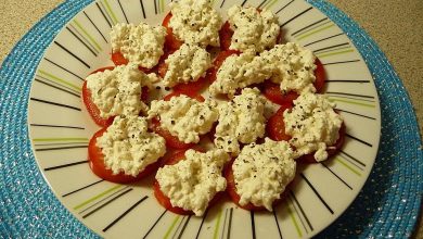Photo of Tomaten mit Hüttenkäse