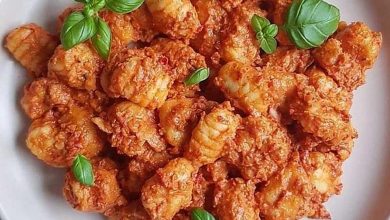 Photo of Gnocchi mit Tomaten-Paprika-Soße