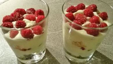 Photo of Himbeer tiramisu im glas