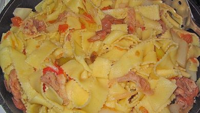 Photo of Spargel-Pasta mit Parmaschinken
