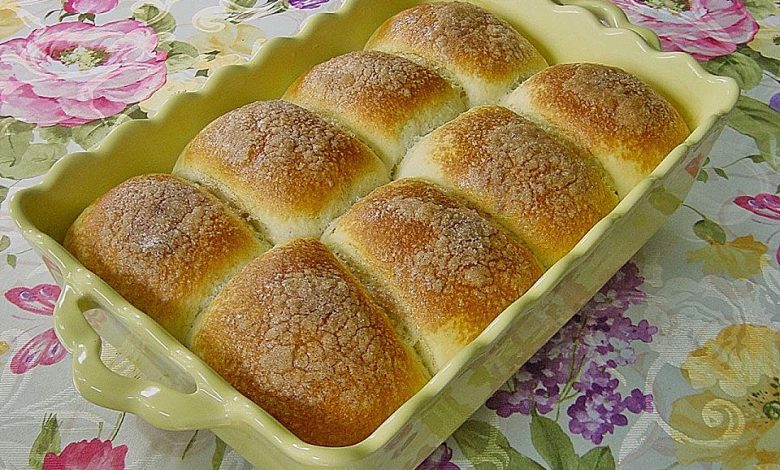 Photo of Mit Aprikosenmarmelade gefüllte Rohrnudeln mit einer Zimtzuckerkruste