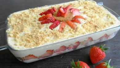 Photo of Weißes Schokoladen-Erdbeer-Tiramisu, wir sind völlig süchtig!