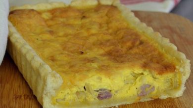 Photo of Elsässer Quiche mit Zwiebeln