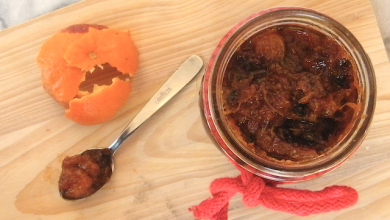 Photo of Marmelade aus Mandarinen, Blutorangen und Mandeln