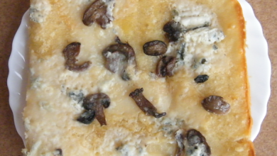 Photo of Pilz-Gorgonzola-Focaccia