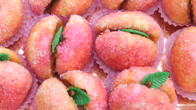 Photo of Süße Pfirsiche mit Vanillesoße