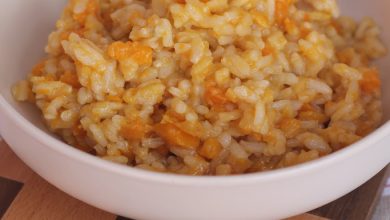 Photo of Risotto mit Kürbis und Taleggio, duftend mit Cabernet