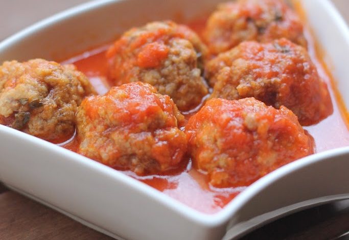 Photo of Gebratene Fleischbällchen mit Salento-Sauce