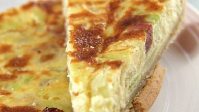 Photo of Quiche Lorraine mit Lauch und Speck
