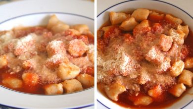 Photo of Ricotta-Gnocchi mit Tomatensauce