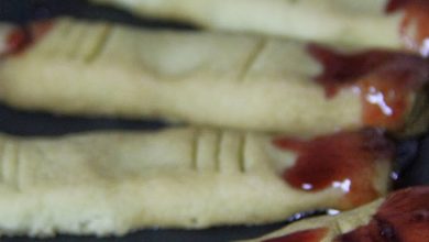 Photo of Blutige Hexenfinger, Halloween-Süßigkeiten