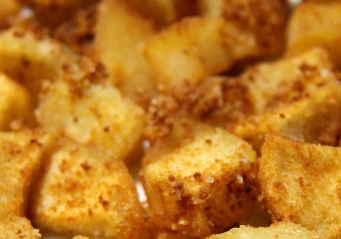 Photo of Sandige Kartoffeln, außen knusprig und innen weich