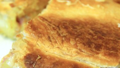 Photo of Blätterteigrolle mit Speck und Mozzarella | sehr leicht