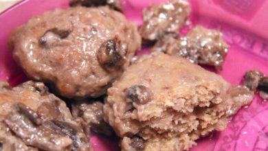 Photo of Scaloppine-Fleischbällchen mit Pilzen, einfaches Rezept
