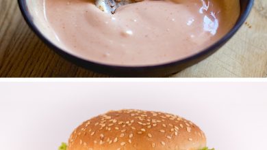 Photo of Perfekte hausgemachte Burgersauce