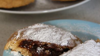 Photo of Schnelle Nutella-Scones, in einer Pfanne zubereitet