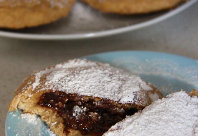Photo of Schnelle Nutella-Scones, in einer Pfanne zubereitet